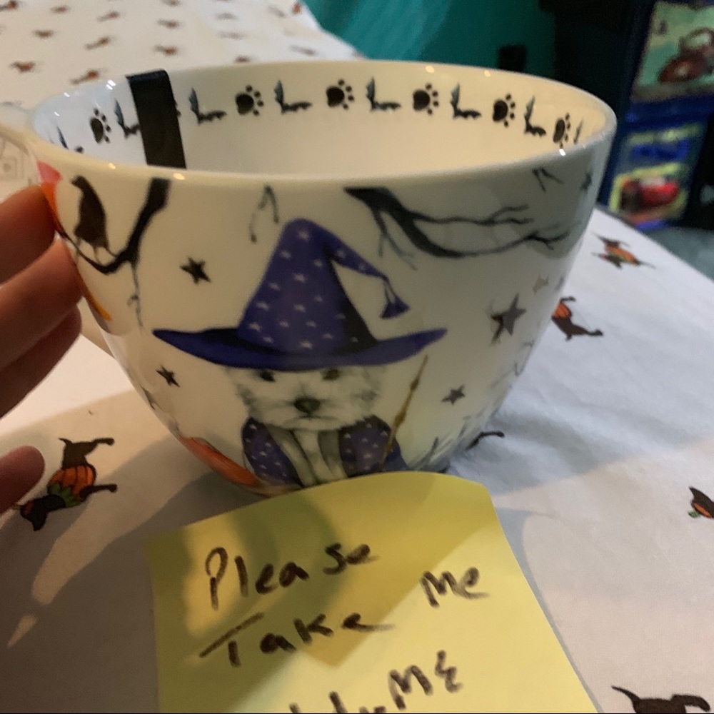 RESERVED! PORTOBELLO by DESIGN Westie wizard Mug